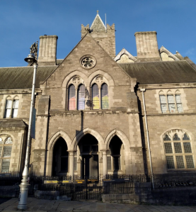 Dublinia a large stone building